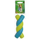 Hondenspeelgoed Swirlbot Blauw/Geel<br> 15 cm
