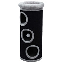 Krabton 3 Gaats Zwart/Grijs<br> Ø 38 x 95 cm