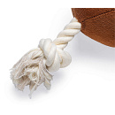 Beeztees Rugbybal met Touw