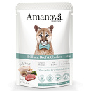 Amanova Kattenvoer Brilliant Beef & Chicken 85 gr