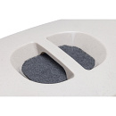 Beeztees Kattenbak Norah Eco Grijs/Wit