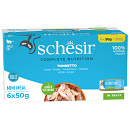 Schesir Kattenvoer Complete Tonijn Gelei <br>6 x 50 gr