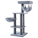 Boony Krabpaal Sunanda Grijs/Zwart 126 cm