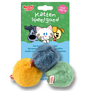 Woezel & Pip Kattenspeelgoed Speelbal met Catnip 3 st