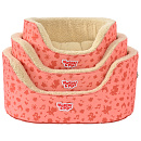 Woezel & Pip Hondenmand Hoge Rand Roze