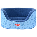 Woezel & Pip Hondenmand Hoge Rand Blauw