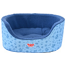 Woezel & Pip Hondenmand Hoge Rand Blauw