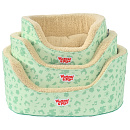 Woezel & Pip Hondenmand Hoge Rand Groen