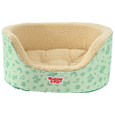 Woezel & Pip Hondenmand Hoge Rand Groen