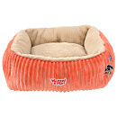 Woezel & Pip Hondenmand Corduroy Roze