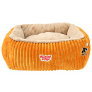 Woezel & Pip Hondenmand Corduroy Geel