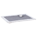 TRIXIE krabmat met pluche rand 55 x 35 cm