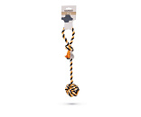 Beeztees Slingerkoord met Bal Vic Multi