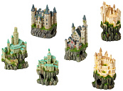 Aqua D'ella castle on rock assorti
