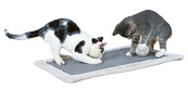 TRIXIE krabmat met pluche rand 55 x 35 cm