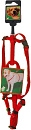 Nylon hondentuig rood 
