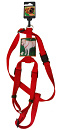 Nylon hondentuig rood 