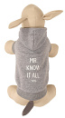 51 Degrees North Sweater + tekst light grey