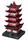 Aqua D'ella Chinese pagoda M
