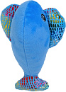 Walvis met Piep Blauw/Glitter 17 cm