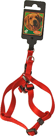 Nylon hondentuig rood 