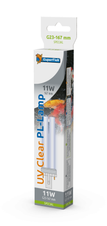 SuperFish UV PL Lamp 11 watt G23 - 167 mm