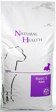 Natural Health hondenvoer Basic 5 Adult 12,5 kg