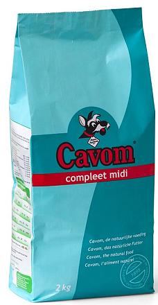 Cavom hondenvoer Compleet Midi 2 kg