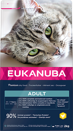Eukanuba Kattenvoer Adult Chicken 2 kg