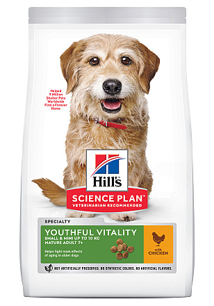 Hill's Science Plan Mature Adult Senior Vitality Small/Mini 6 kg