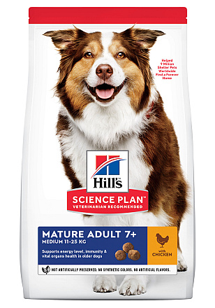 Hill's Science Plan Mature Adult Medium kip 18 kg