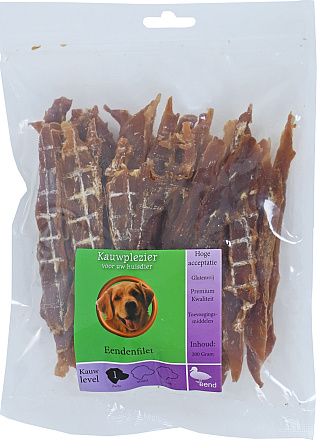 Natuurlijke Snack Eendfilet 200 gr
