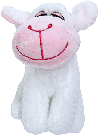 Hond/Ezel/Koe Schapenwol Assorti <br>17 cm
