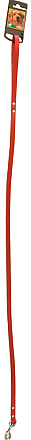 Hondenlijn met karabijnhaak <br>rood