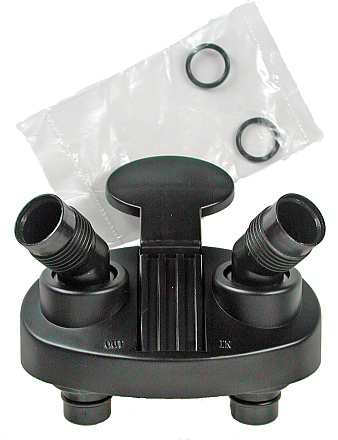 Tetra slangadapter + 2 kranen Ex 1200