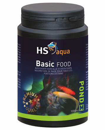 HS Aqua Pond Food Basic M 1 ltr