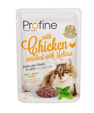 Profine kattenvoer Fillets in Jelly Adult Chicken 85 gr