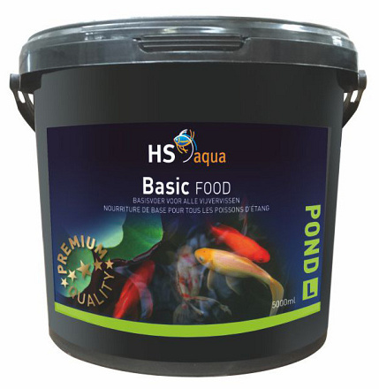 HS Aqua Pond Food Basic L 5 ltr