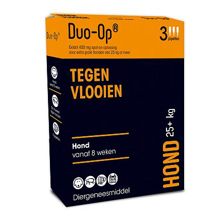 Duo-Op vanaf 25 kg<br> 400 mg 3 Pipetten