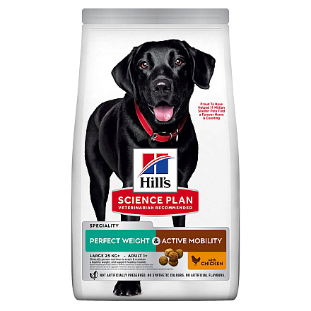 Hill's Science Plan Adult Perfect Weight & Active Mobility Large 12 kg