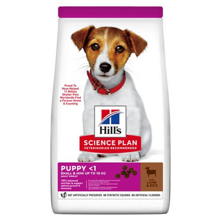 Hill's Science Plan Puppy Small & Mini Lamb & Rice 6 kg