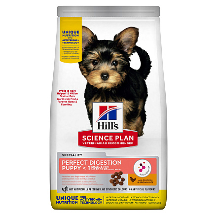 Hill's Science Plan Puppy Perfect Digestion Small & Mini 1,5 kg