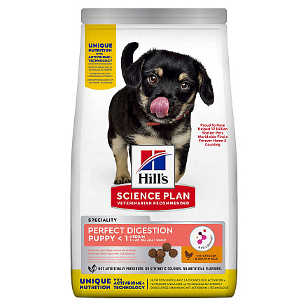 Hill's Science Plan Puppy Perfect Digestion Medium 2,5 kg