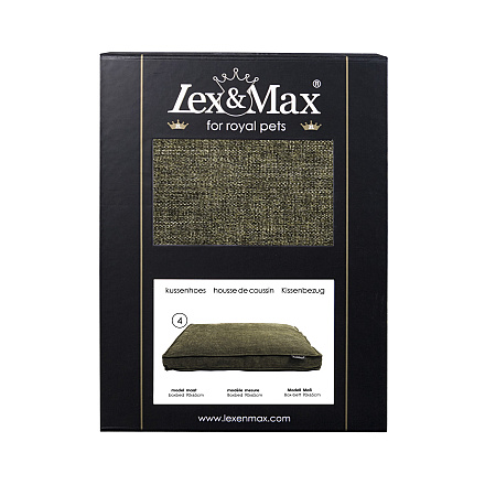 Lex & Max Losse Hoes Hondenkussen Stockholm Groen