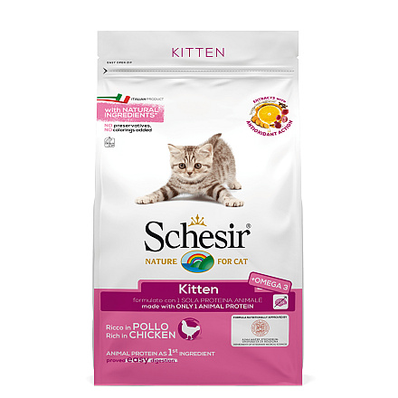 Schesir Kattenvoer Kitten Kip 1,5 kg