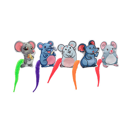 TRIXIE Kattenspeelgoed Muis Stof Catnip 7,5 cm