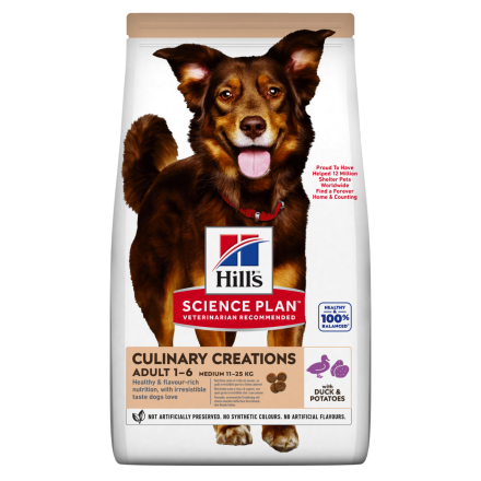 Hill's Science Plan Adult M Culinary Creations Duck & Potatoes 12 kg