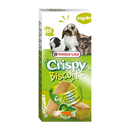 Versele-Laga Crispy Biscuit Knaagdier Groente 6 x 70 gr