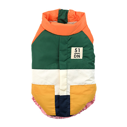 51 Degrees North Hondenjas Color Blocking So Green