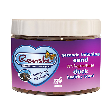 Renske Gezonde Beloning Mini Hartjes Eend 300 gr